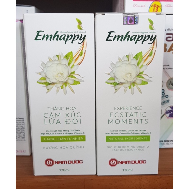 Dung dịch phụ nữ thảo dược EMHAPPY new - Nam Dược