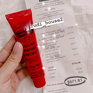 Kem Đa Năng LUCAS PAPAW OINTMENT 25g