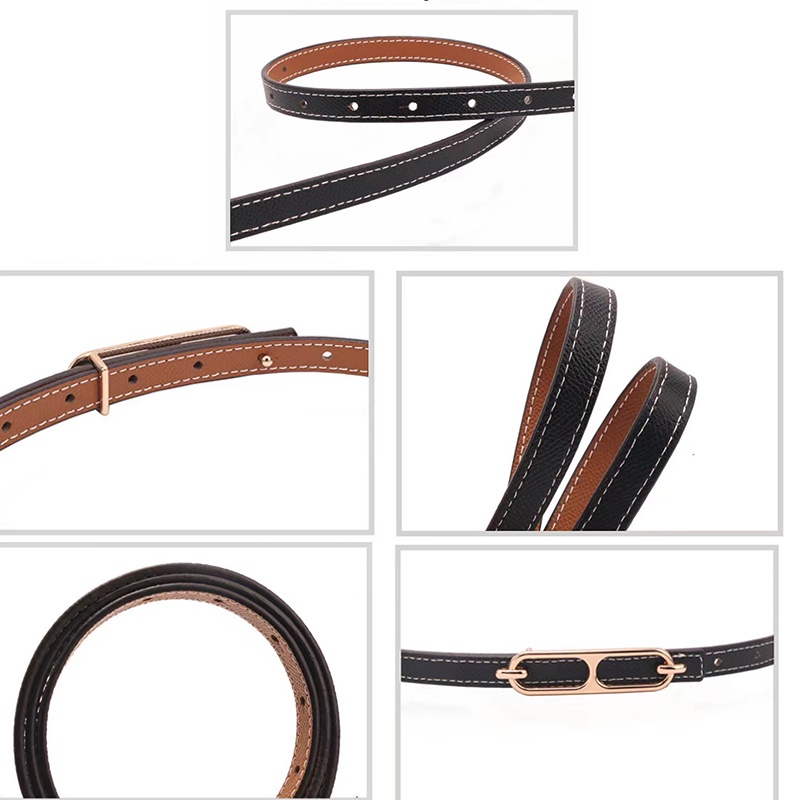 Thắt Lưng Mỏng Hai Màu Thời Trang Dành Cho Nữ