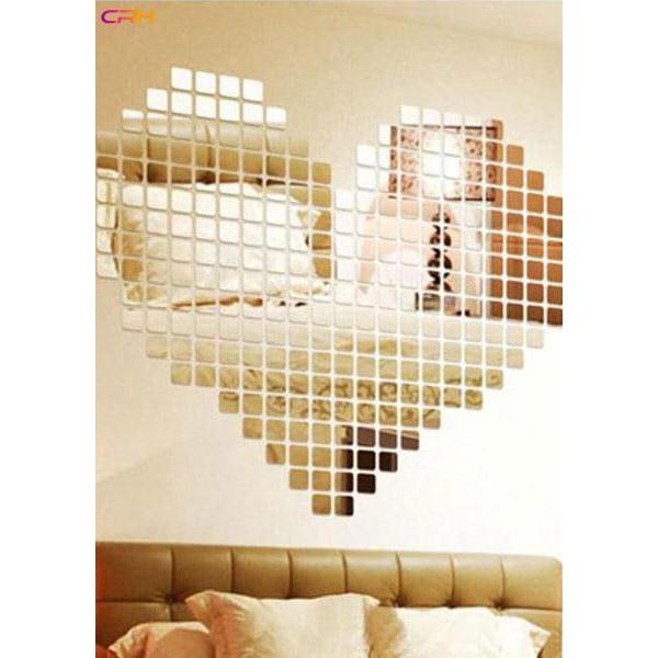 Giấy dán tường dạng gương chống nước
