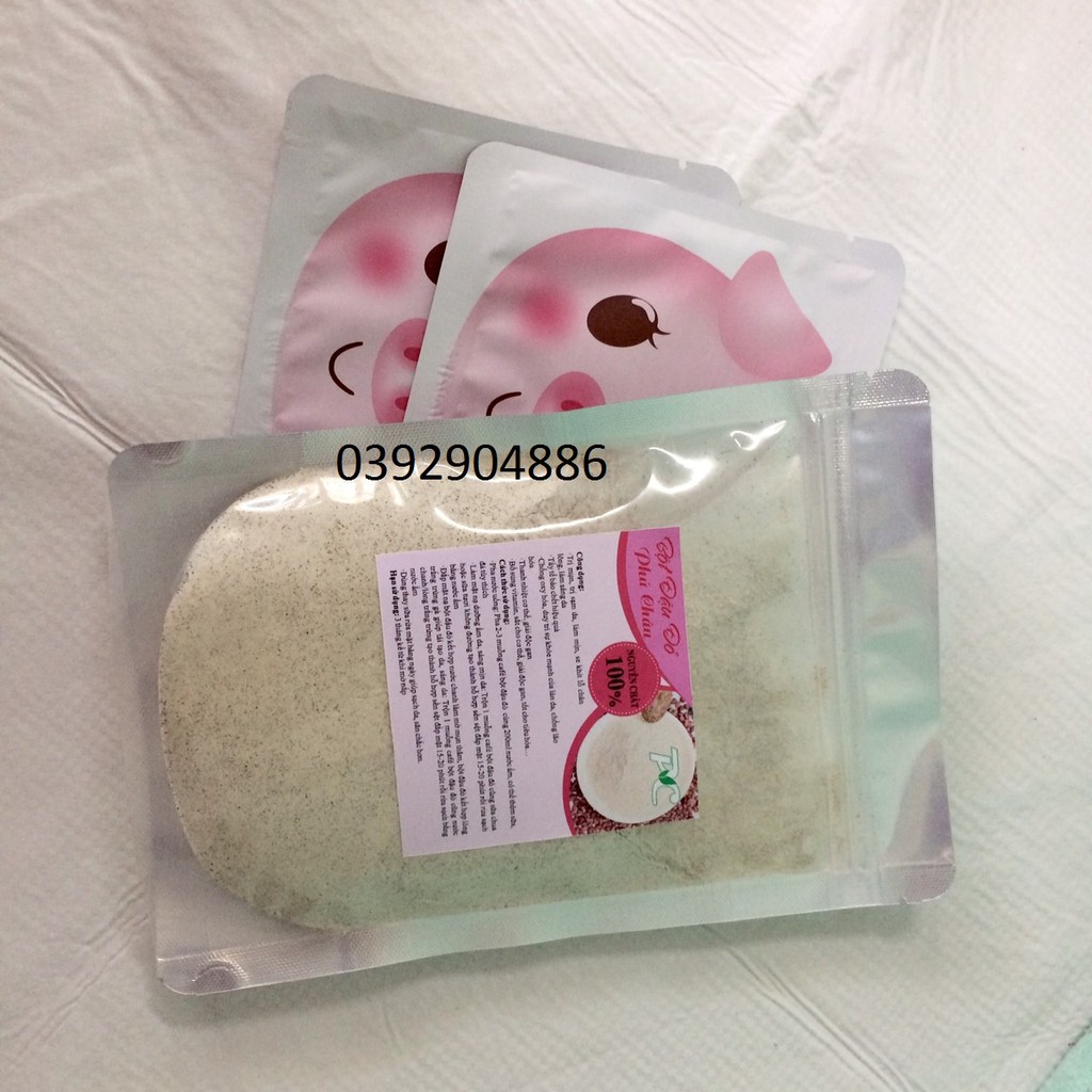 200gram bột đậu đỏ nguyên chất