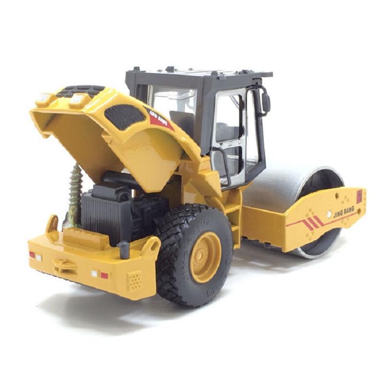Mô hình đồ chơi xe lu tỉ lệ 1:60