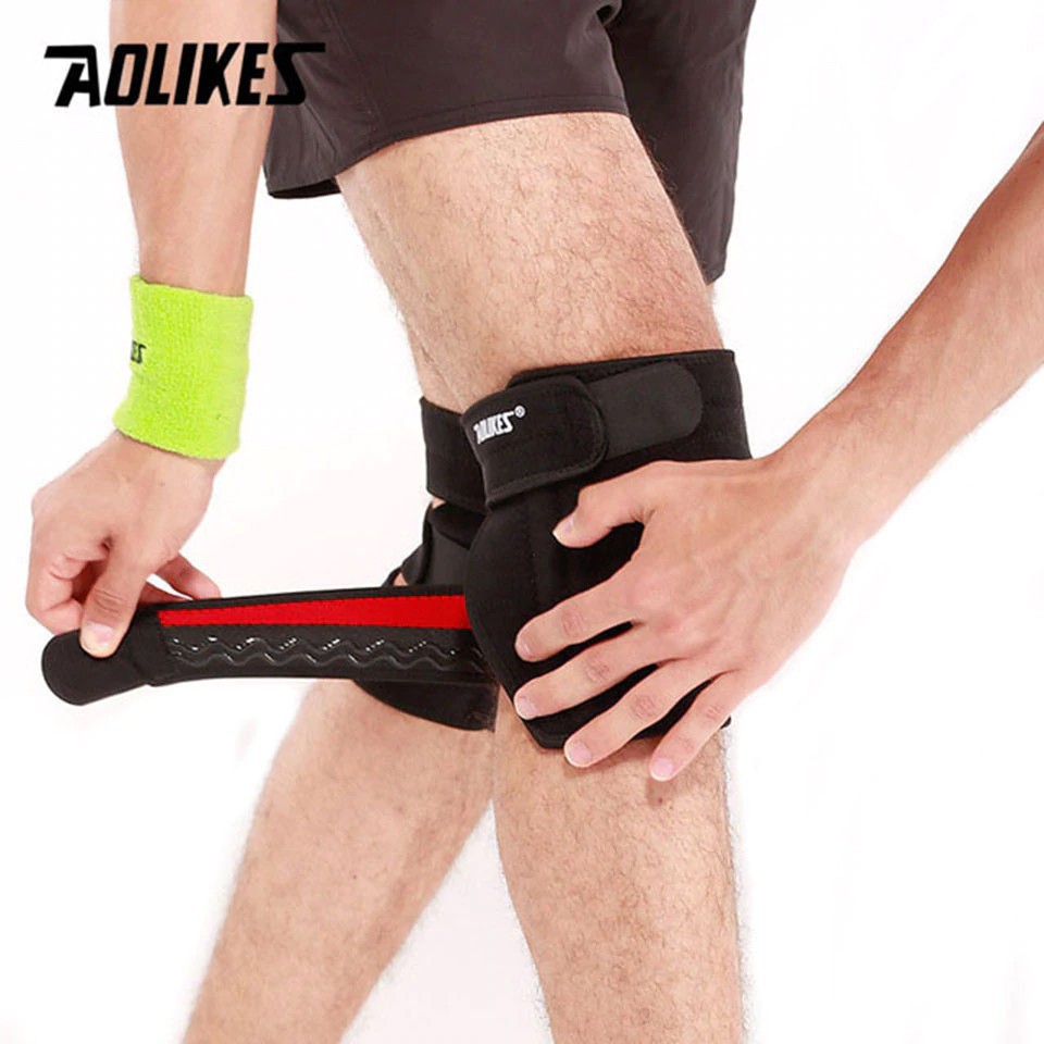 Băng Gối 4 Lò Xo Aolikes Knee Pads Hỗ Trợ Khi Chơi Thể Thao, Tập GYM, Đạp Xe