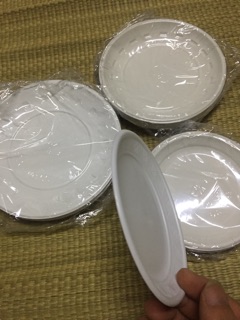 Đĩa nhựa mỏng dùng 1 lần(50 chiếc)