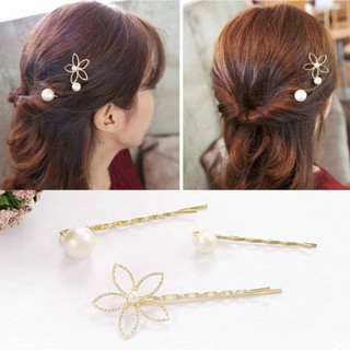 Set Kẹp Tóc Đính Hạt Hàn Quốc Hot Trend 2019