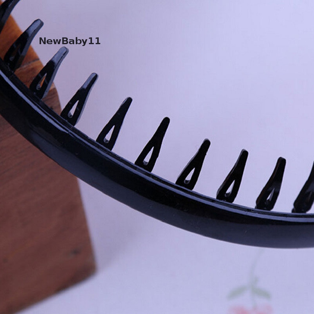 Băng Đô Cài Tóc Màu Đen Phong Cách Thể Thao Cho Nam