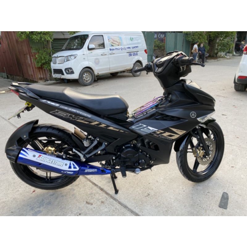 Tem Rời Exciter 150 Đen Nhám Zin 2020 - Tem Lụa Cao Cấp