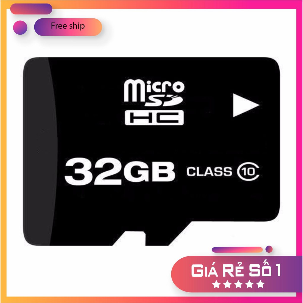 ⚡ THẺ NHỚ ĐIỆN THOẠI, CAMERA MICRO SDHC 2GB-32GB