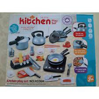 Bộ đồ chơi nhà bếp nấu ăn 36 món cho bé