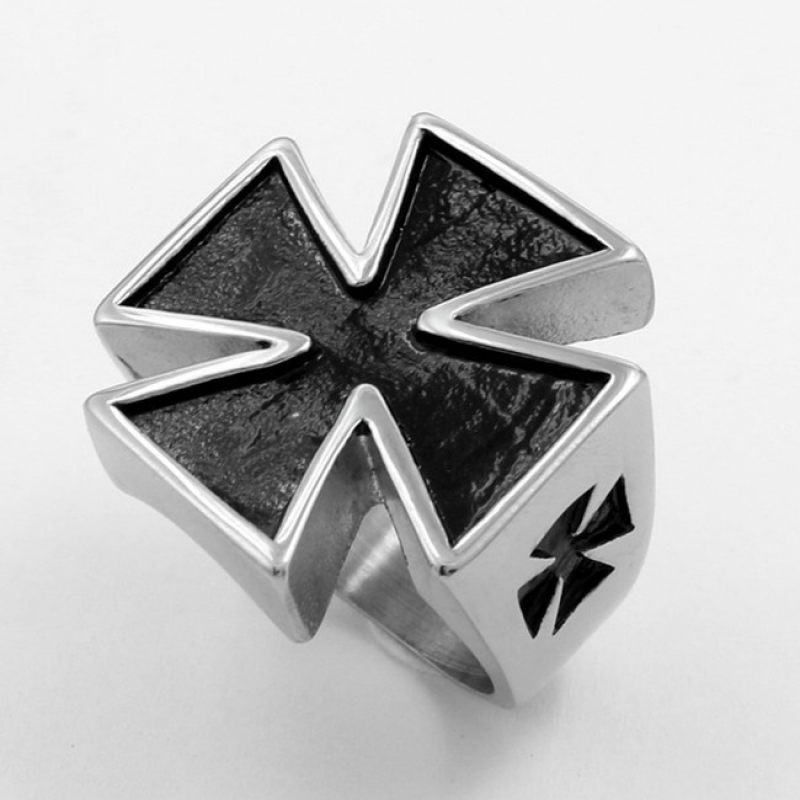 Nhẫn Hình Thánh Giá Phong Cách Gothic Cổ Điển