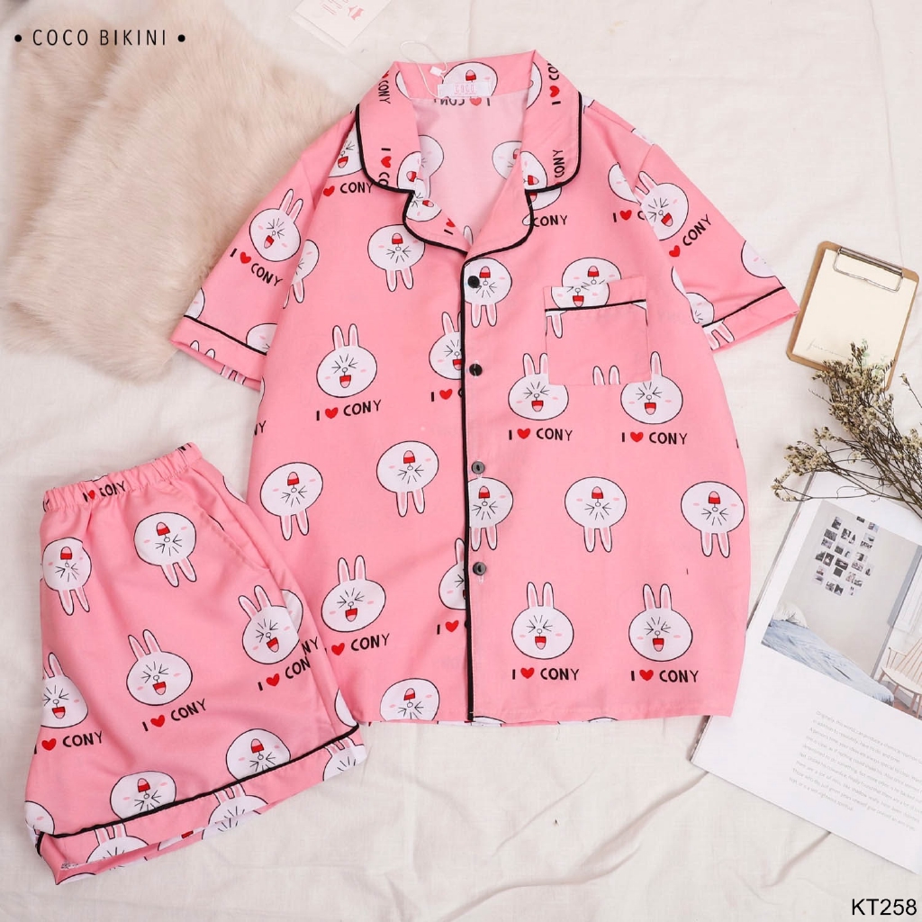 [Mã WA1606 giảm 15% đơn 99k] 𝑪𝑶𝑪𝑶 𝑩𝑰𝑲𝑰𝑵𝑰 Bộ Đồ Ngủ - Đồ Mặc Nhà Kate Thái ( KT258 ) | BigBuy360 - bigbuy360.vn