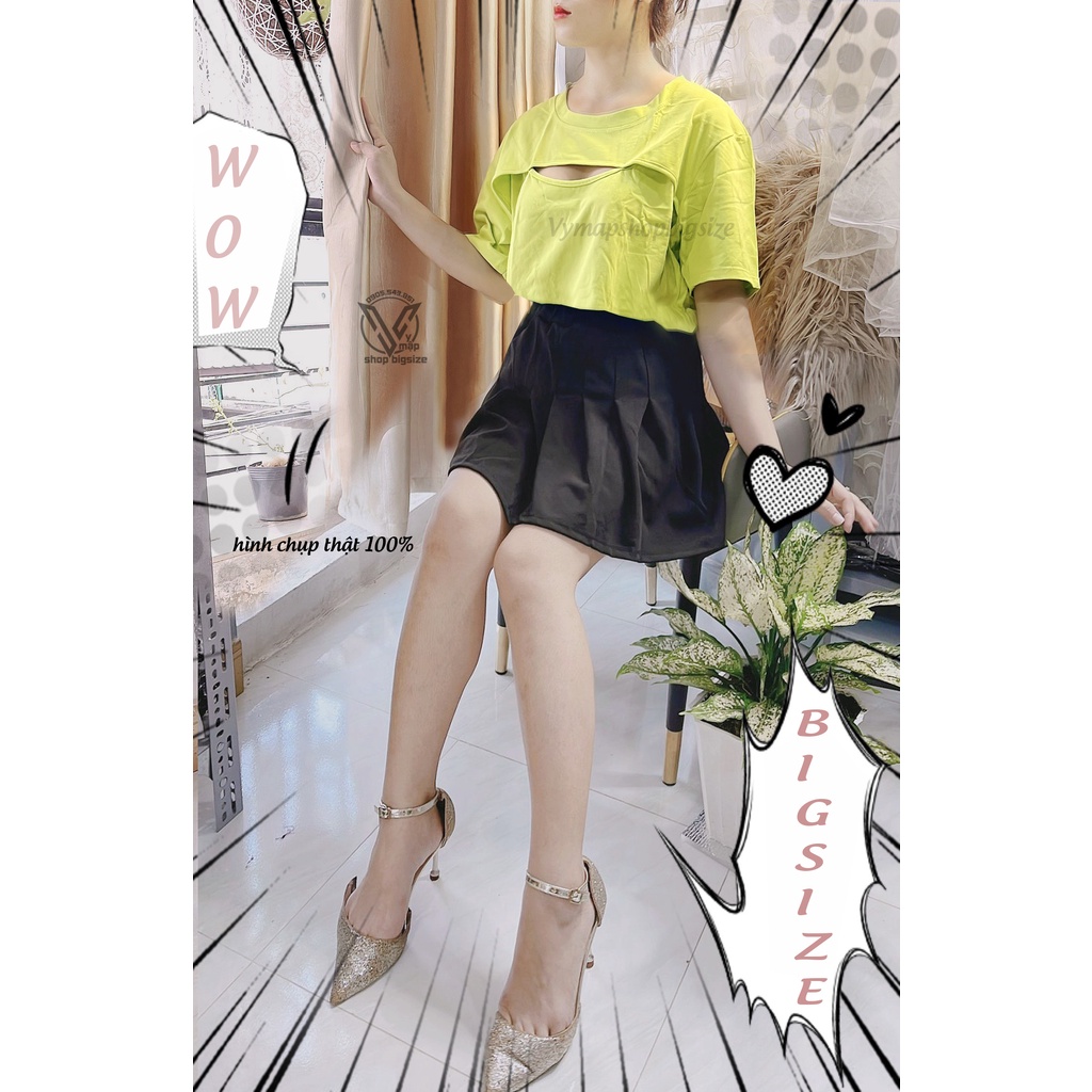 Áo khoét ngực bigsize 7 màu
