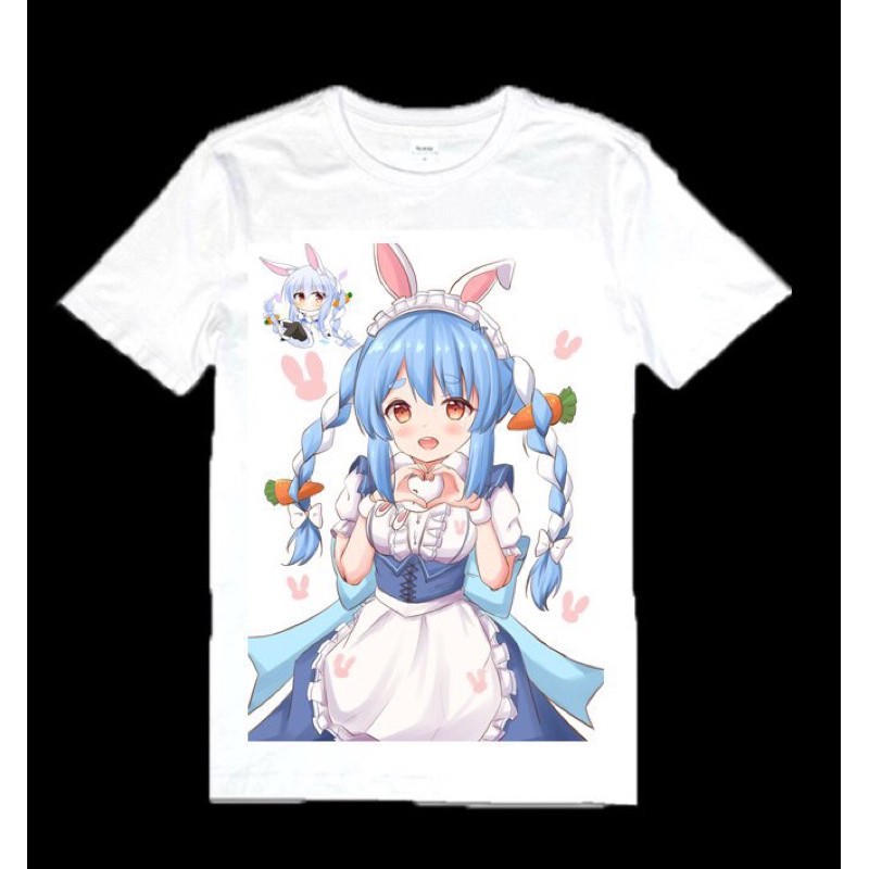 áo in hình usada pekora -Hololive/áo thun usada pekora -Hololive