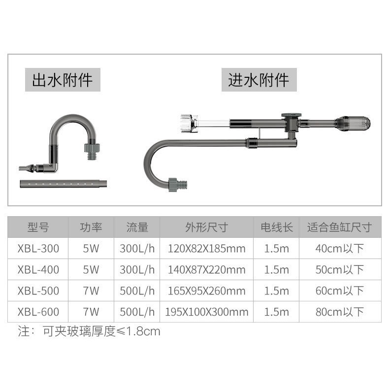 Máy lọc treo XBL300 XBL400 XBL500 và XBL600- Máy lọc treo thế hệ mới có tích hợp hút váng bề mặt- Lọc treo bể cánăng