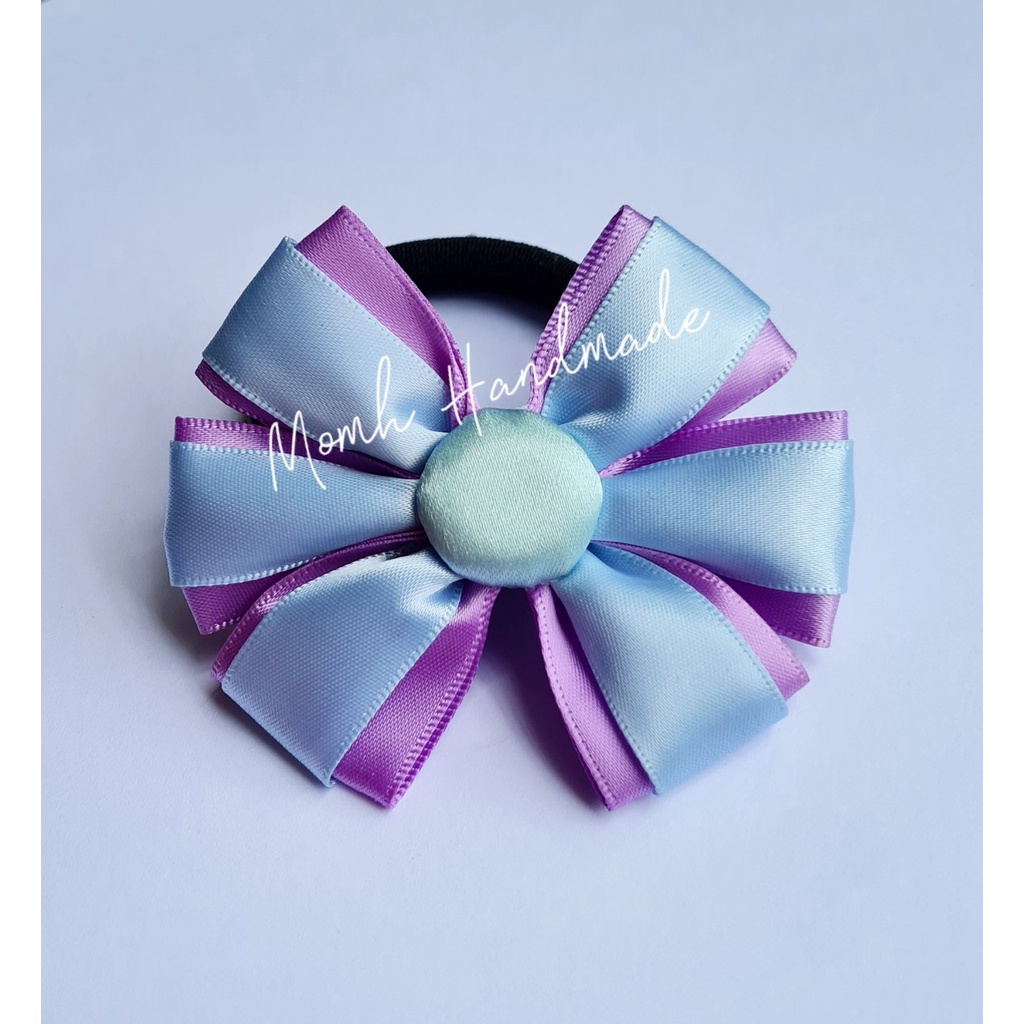 Dây cột tóc nữ vải handmade đính nơ, kết hoa, nhiều mẫu đẹp - Goss VIệt