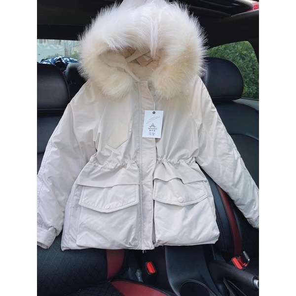 Áo khoác parka lót lông