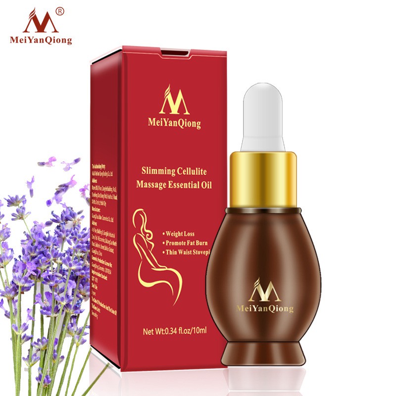 [Có Hàng Sẵn] MeiYanQiong Tinh Dầu Massage Đốt Mỡ Giảm Cân Làm Săn Chắc Da Đốt Mỡ Thừa 10ml