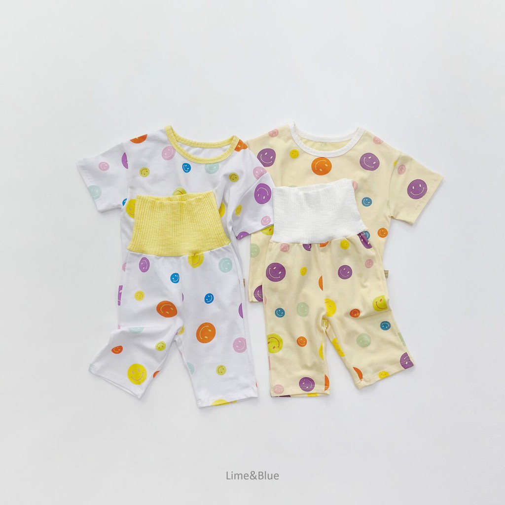 Lime&Blue Bộ đồ Smile
