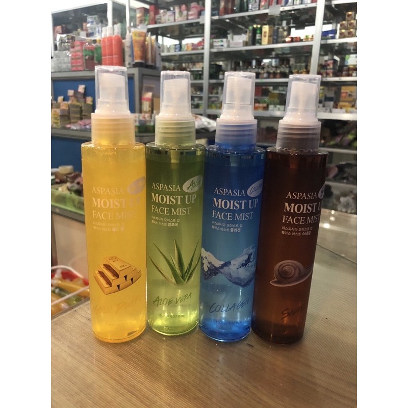 xịt khoáng dưỡng da mặt Apasia