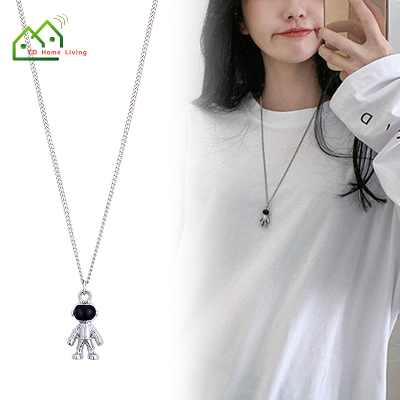 Vòng Cổ Đơn Giản Mặt Phi Hành Gia Độc Đáo Thời Trang