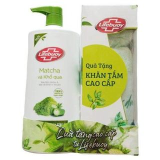 🌸🌸Sữa Tắm Lifebuoy Matcha Và Khổ qua - 850g (Tặng)