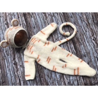 Bộ cọp len newborn