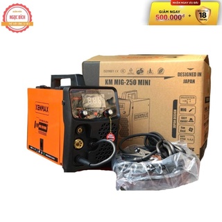 Máy hàn MIG KENMAX 250 Súng rời 3M KM250 3 Chức năng hàn que , hàn khí và không dùng khí - Hàng chính hãng