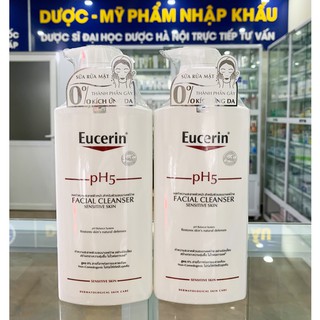 Sửa Rửa Mặt Dành Cho Da Nhạy Cảm Eucerin PH5 Facial Cleanser Sensitive Skin