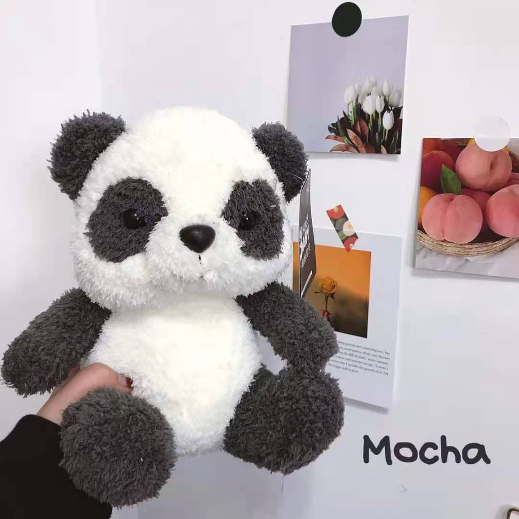 Thú nhồi bông hình gấu trúc đáng yêu mềm mại