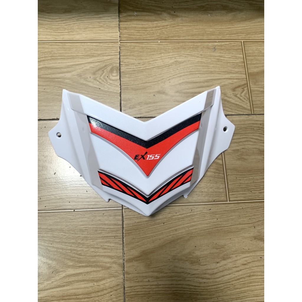 Chắn gió xe exciter 155 màu trắng