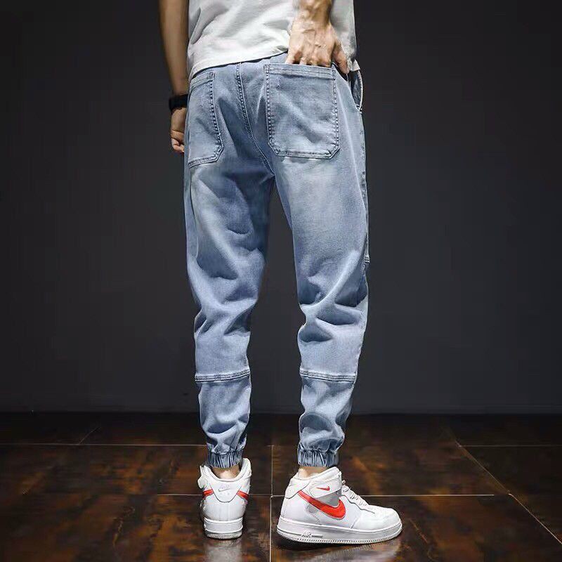 [HOT] Quần Jean Jogger Nam Phong Cách Hip Hop Cao Cấp Freeship