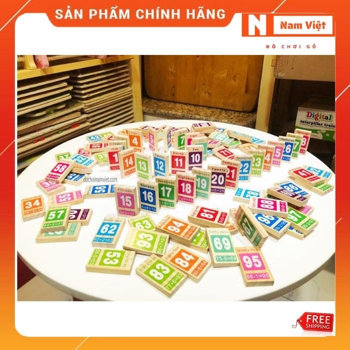 Domino 100 số hàng trung