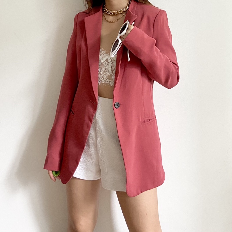 SECONDHAND Áo blazer thời trang nữ COCOCHIP M100 phong cách hiện đại nhiều màu nhiều size (Chỉ bán trên Livestream) | BigBuy360 - bigbuy360.vn