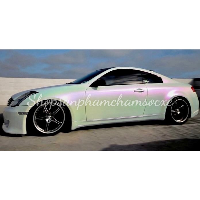 Trắng ngọc ánh tím - Sơn 2k mờ cho xe máy, ô tô đóng lon 250g, 0.5kg và 1kg