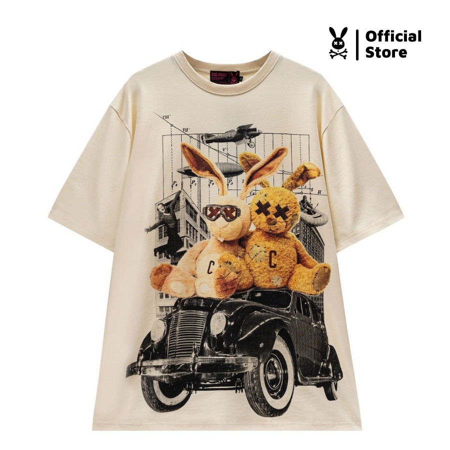 Áo Thun Unisex Bad Rabbit VACATION 100% Cotton - Local Brand Chính Hãng