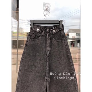 💰Baggy Jeans Ống Dài Đai Nút