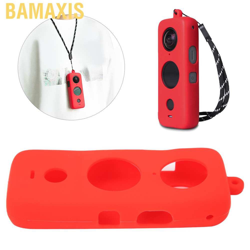 Bamaxis Sports Camera Body Protective Cover Silicone Case for Insta360 ONE X2 Accessories