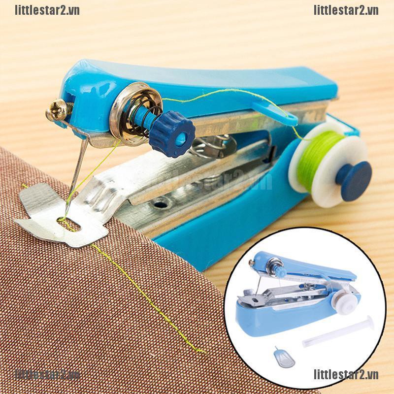 {MUV} Popular lovely cordless hand-held clothes sewing machine home travel use tools{CC}