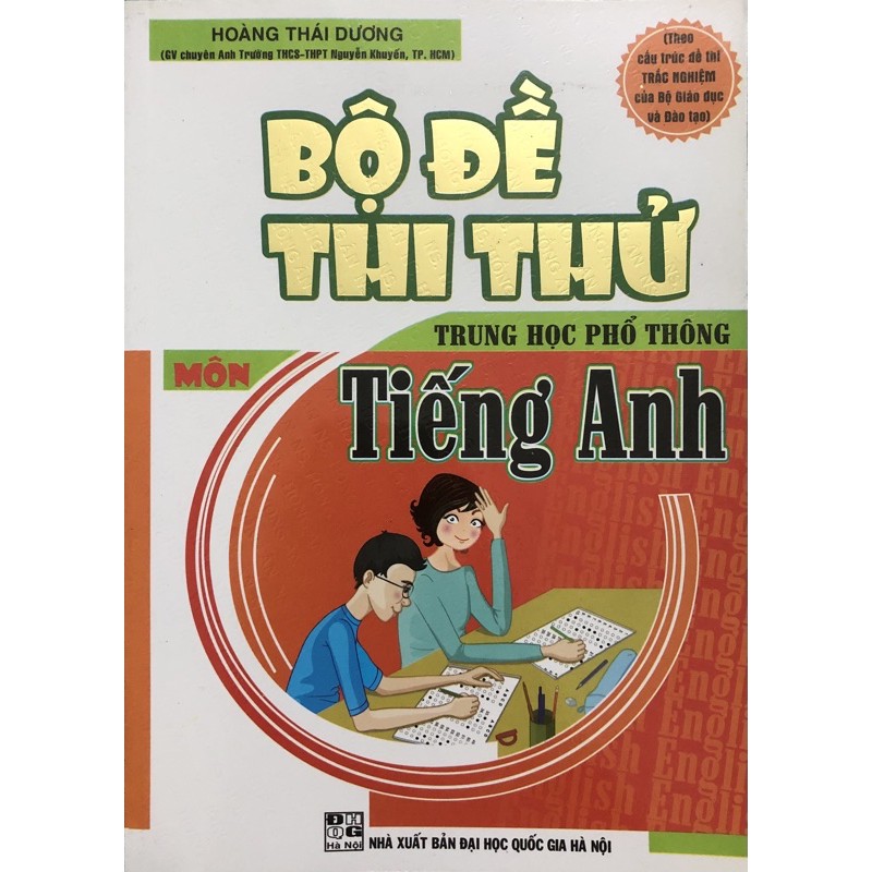 Sách - Bộ Đề Thi Thử Trung Học Phổ Thông Môn Tiếng Anh