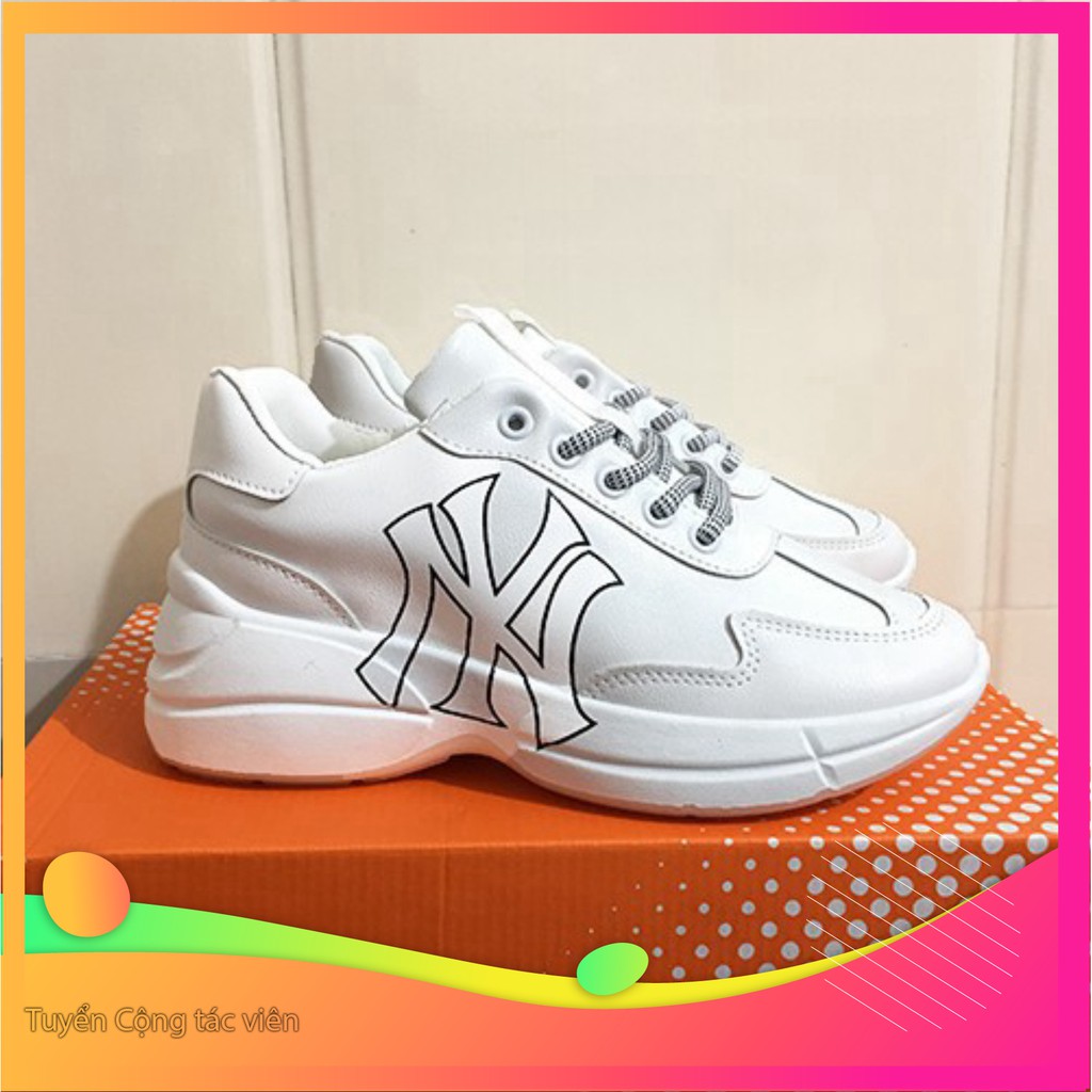 SALE HOT GIÀY ĐỘN ĐẾ NỮ NY 5 PHÂN MÀU TRẮNG KIỂU DÁNG THỂ THAO CỰC CHẤT G115 👟 2020 ↩ . ! :