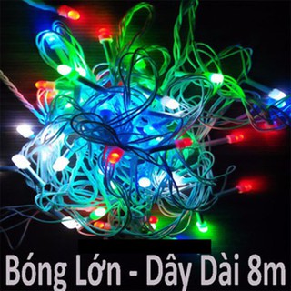 Đèn Led Chớp Nháy Đủ Màu 8 Mét - Hàng Xịn