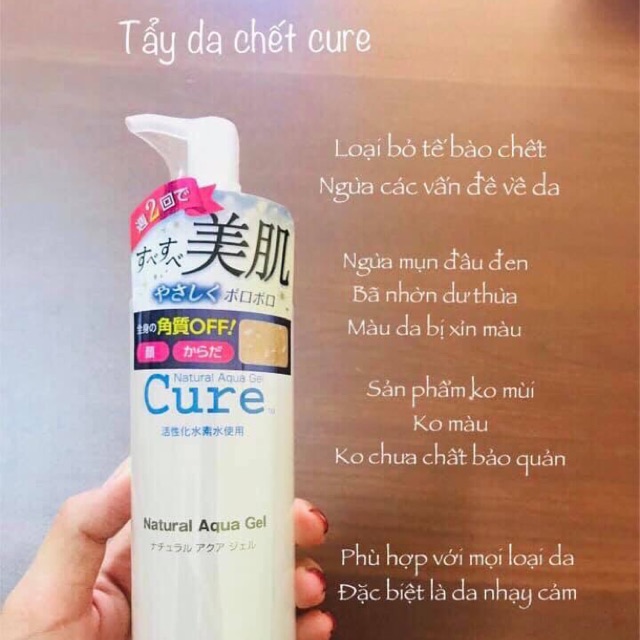 Tẩy da chết Cure nhật bản