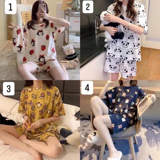 Bộ ngủ cộc tay