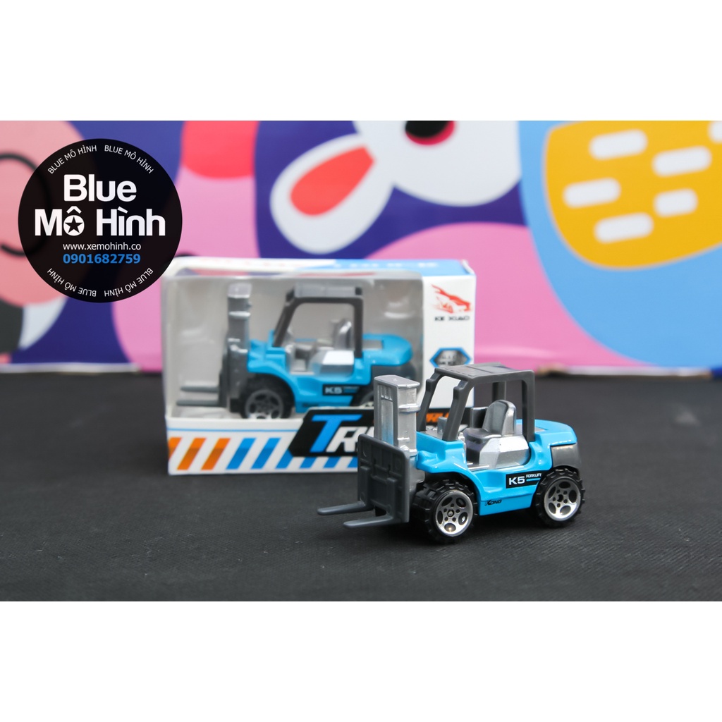 Blue mô hình | Xe mô hình công trình bằng kim loại nhiều mẫu 1:64