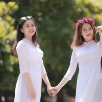 Áo dài học sinh