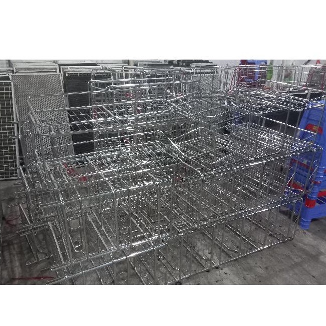 Kệ inox  5 T cao 1m2