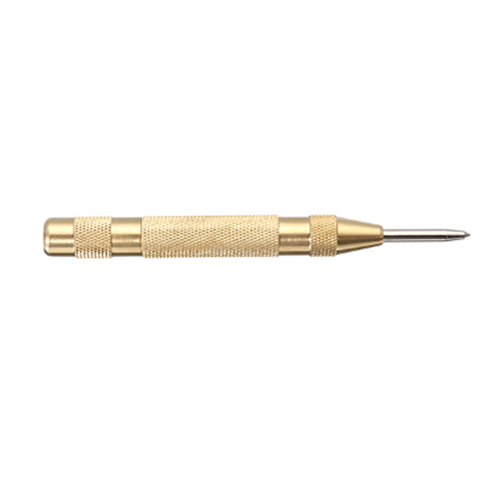 Automatic Centre Punch 5'' Automatic Center Pin Punch Strike Spring Loaded Marking Starting Holes Tool Chisel Steel