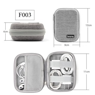 Hộp đựng sạc cáp điện thoại iphone tai nghe thẻ nhớ phom cứng Baona (Boona) F001 F002 F003 F014 F004