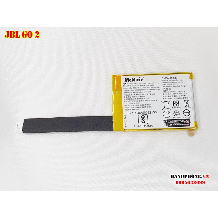 Pin cho Loa Bluetooth JBL GO 2
