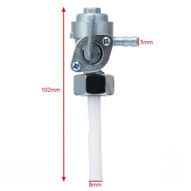 Khoá xăng, khoá bình xăng cho máy phát điệN gx160 168 gx200